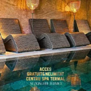 Hotel Bucura Căciulata - Acces nelimitat la Centrul spa termal cu șezlonguri termice Hotel & Spa BUCURA