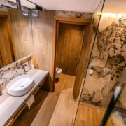 Hotel Bucura Căciulata - Baie unică în hotel - see through apartament Hotel & Spa BUCURA